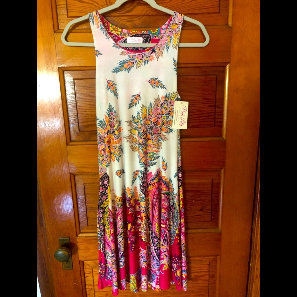 New with tags-  Pink Lily boutique dress